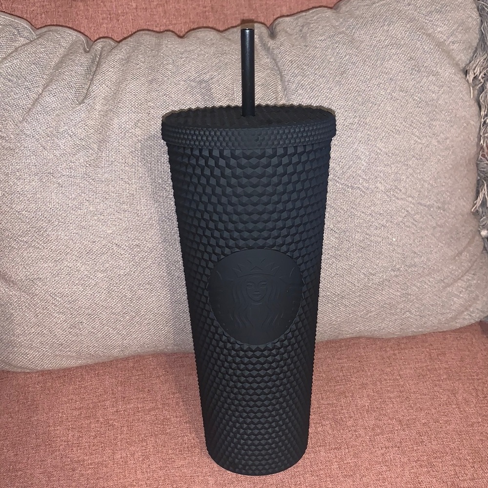 Brand new spiked black Starbucks cup